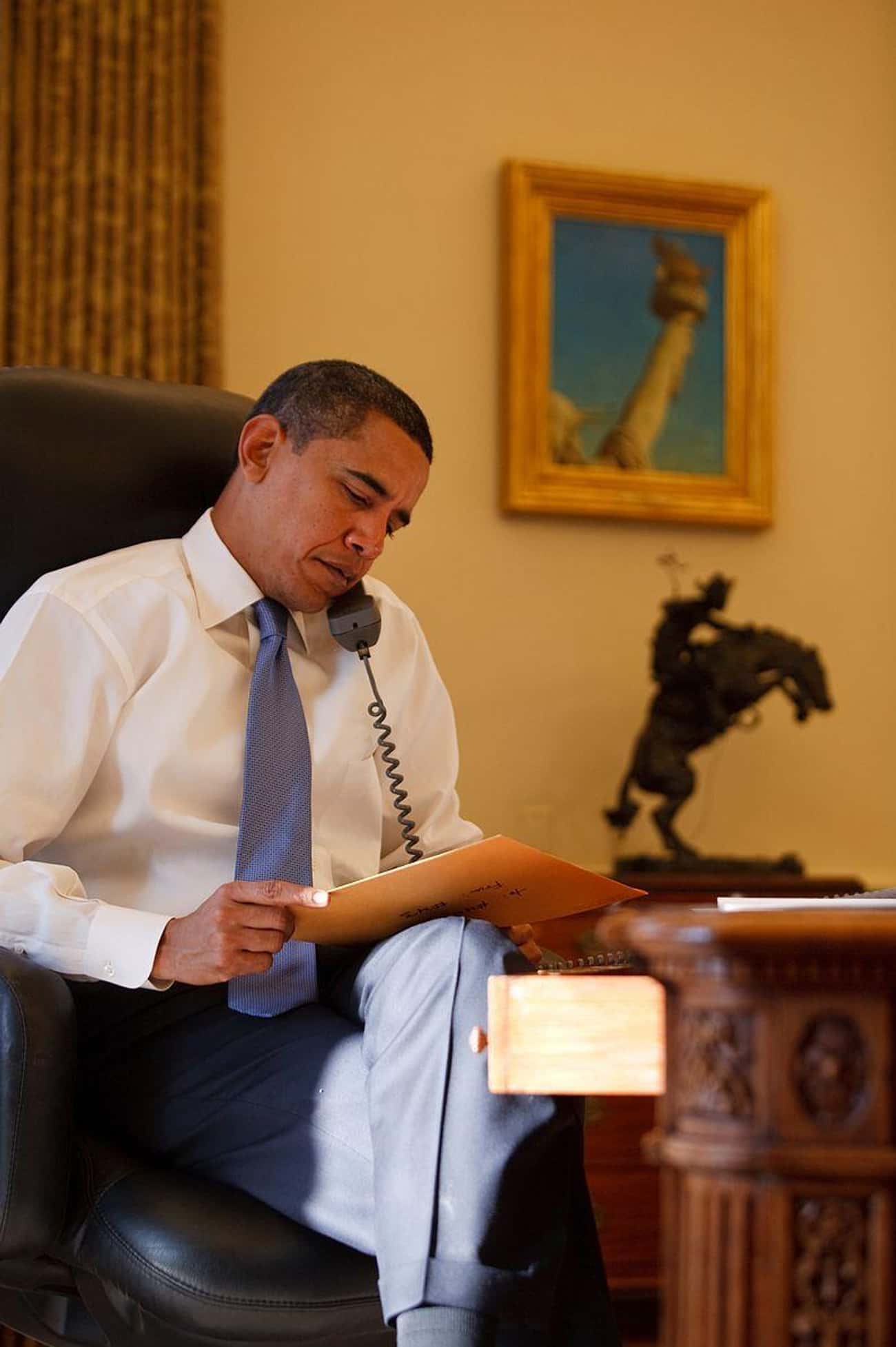 President Obama Admitted The Book Was Real During His First Year In Office