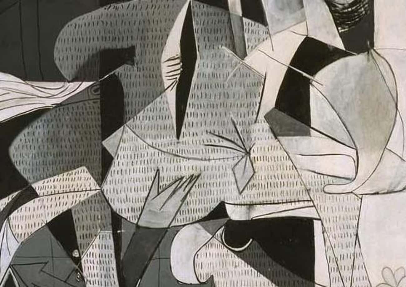 Picasso&#39;s Black And White Color Scheme Is An Homage To Newspapers