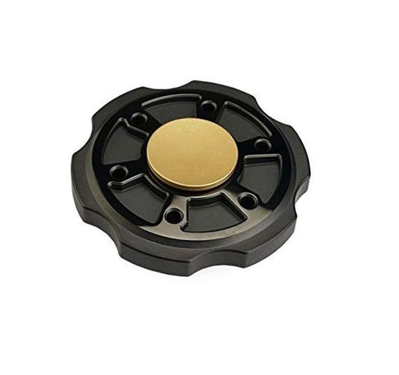 Mecarmy GP3 Titanium Fidget Spinner, PVD black