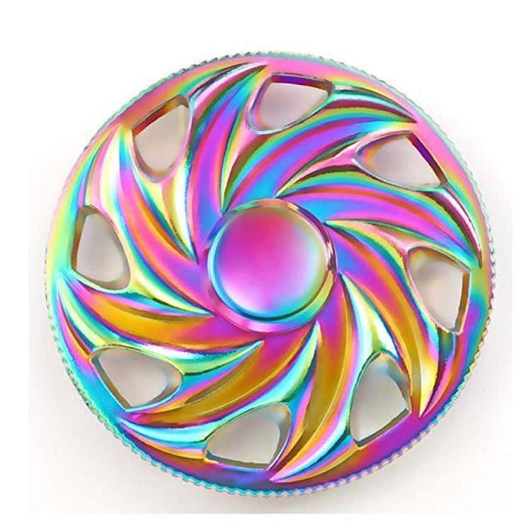 Rainbow Wheel Fidget Spinner 