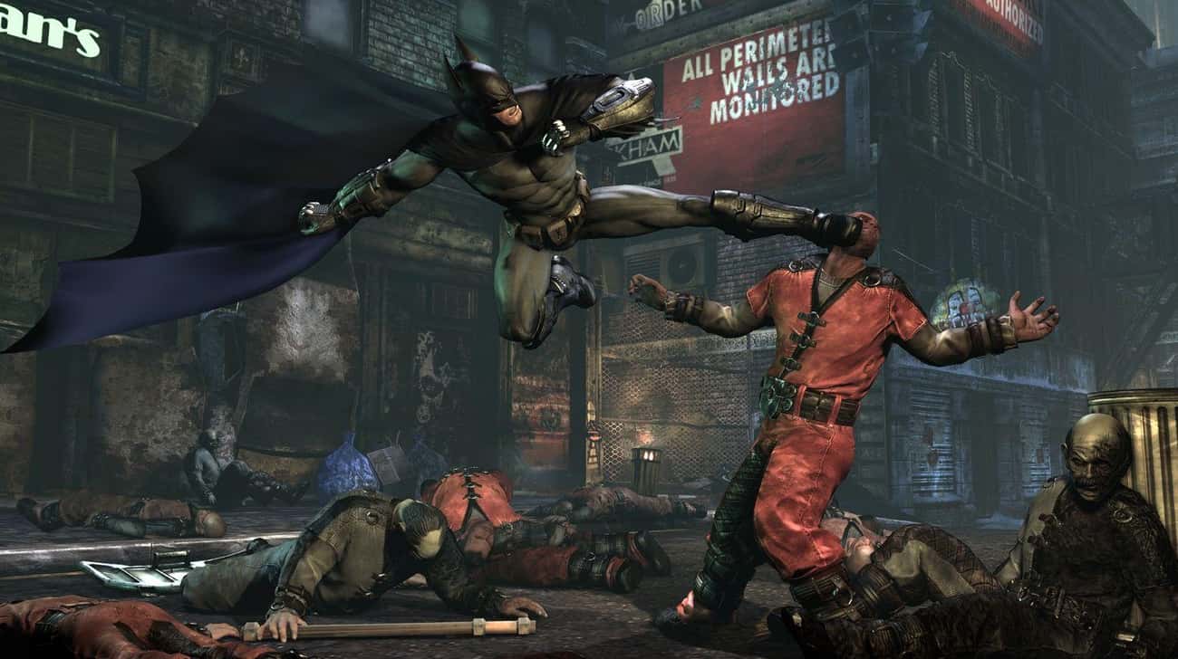 The Games Showcase Batman's Varied And Intense Combat Styles