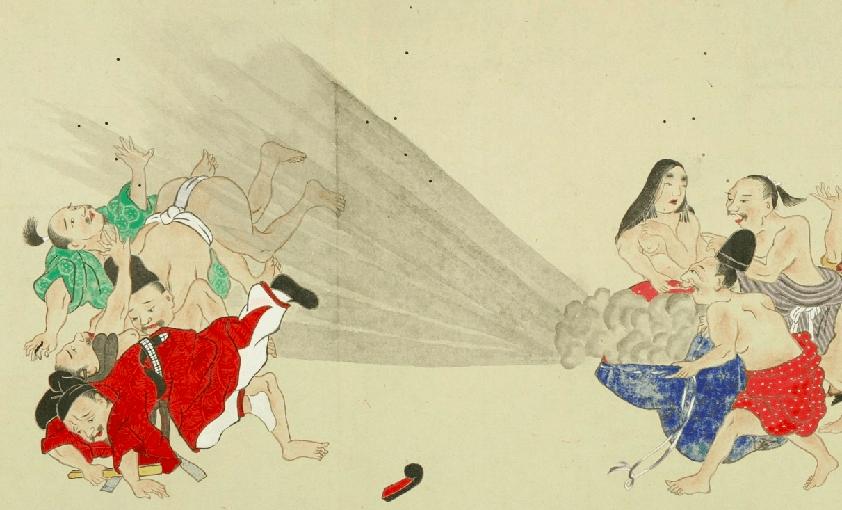 The Bizarre History of Japanese Fart Battle Scrolls (21 Photos)