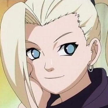 Close-up of Ino Yamanaka demonstrating her Mind Transfer technique