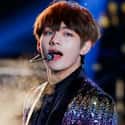 age 22   Kim Tae-hyung better known by his stage name V, is a South Korean singer, songwriter and actor.