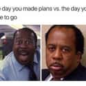 Stanley Would Stay Home, So You Can Too on Random Memes Only Fans Of 'The Office' Will Understand