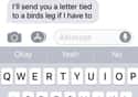 Never Give Up, Never Surrender on Random Brutal Texts From Exes