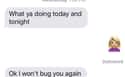 The Right Emoji Says Everything on Random Brutal Texts From Exes