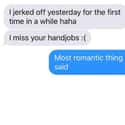 Who Says Romance Is Dead? on Random Brutal Texts From Exes