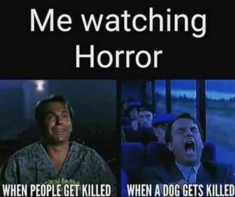 horror film memes