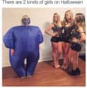 Some Girls Want To Look Hot, And Others Want To Wear Matching Black Corsets on Random Hilarious Memes For People Who Are Way Too Into Halloween