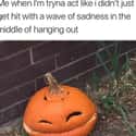 An Existential Pumpkin on Random Hilarious Memes Only People With A Super Dark Sense Of Humor Will Understand