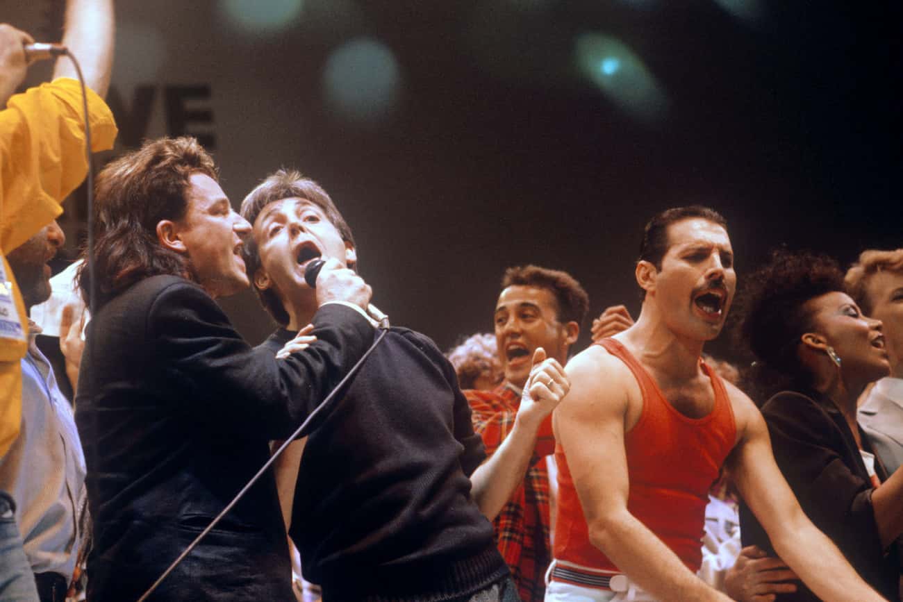 Freddie Mercury Knew It Was A Competition And Reveled In It
