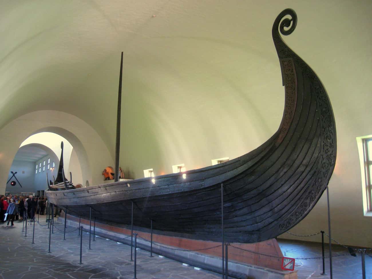 Oseberg Viking Ship, Oslo, Norway - 820 CE