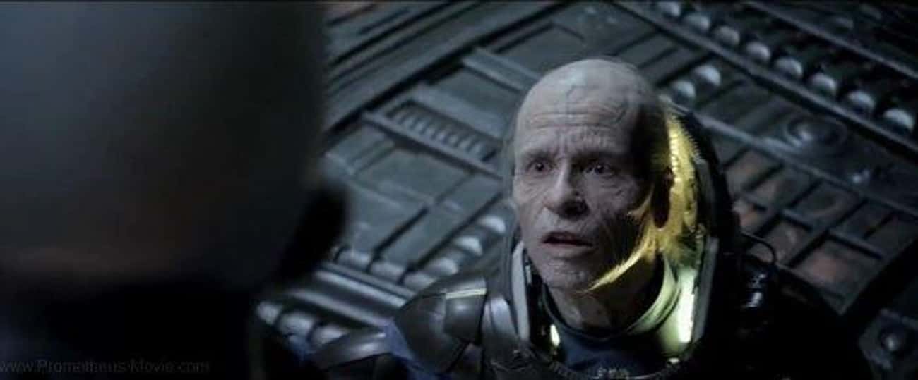 The Engineer In 'Prometheus' Kills Weyland For His Arrogance