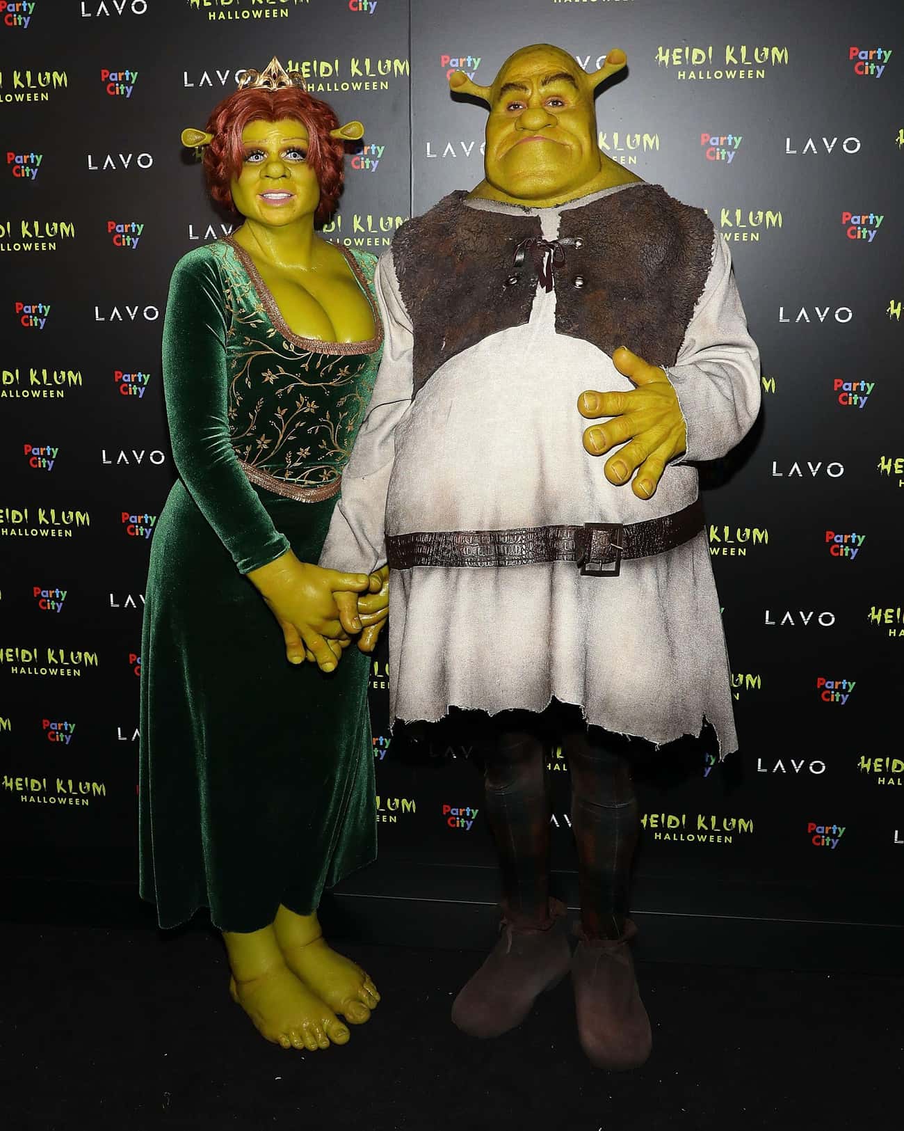 Princess Fiona With Boyfriend Tom Kaulitz As Shrek(2018)
