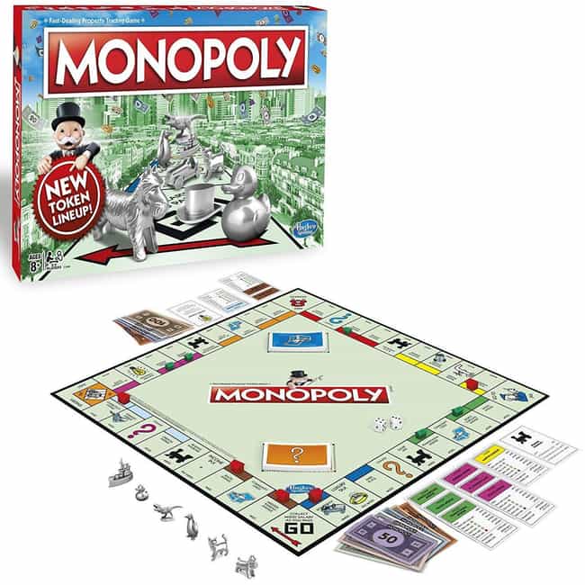 original monopoly board money values