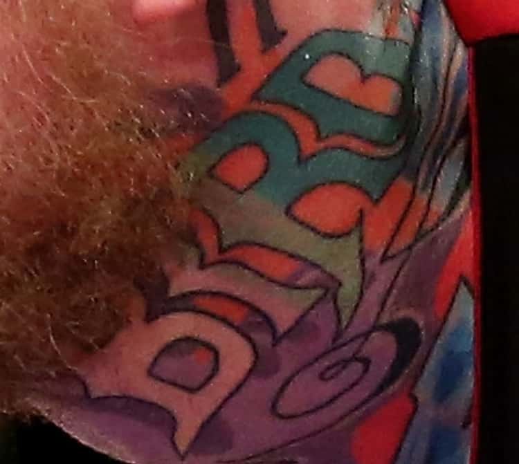 Bird Man Chris Anderson's Free Bird tattoo.  Chris andersen, Chris anderson,  Bad tattoos