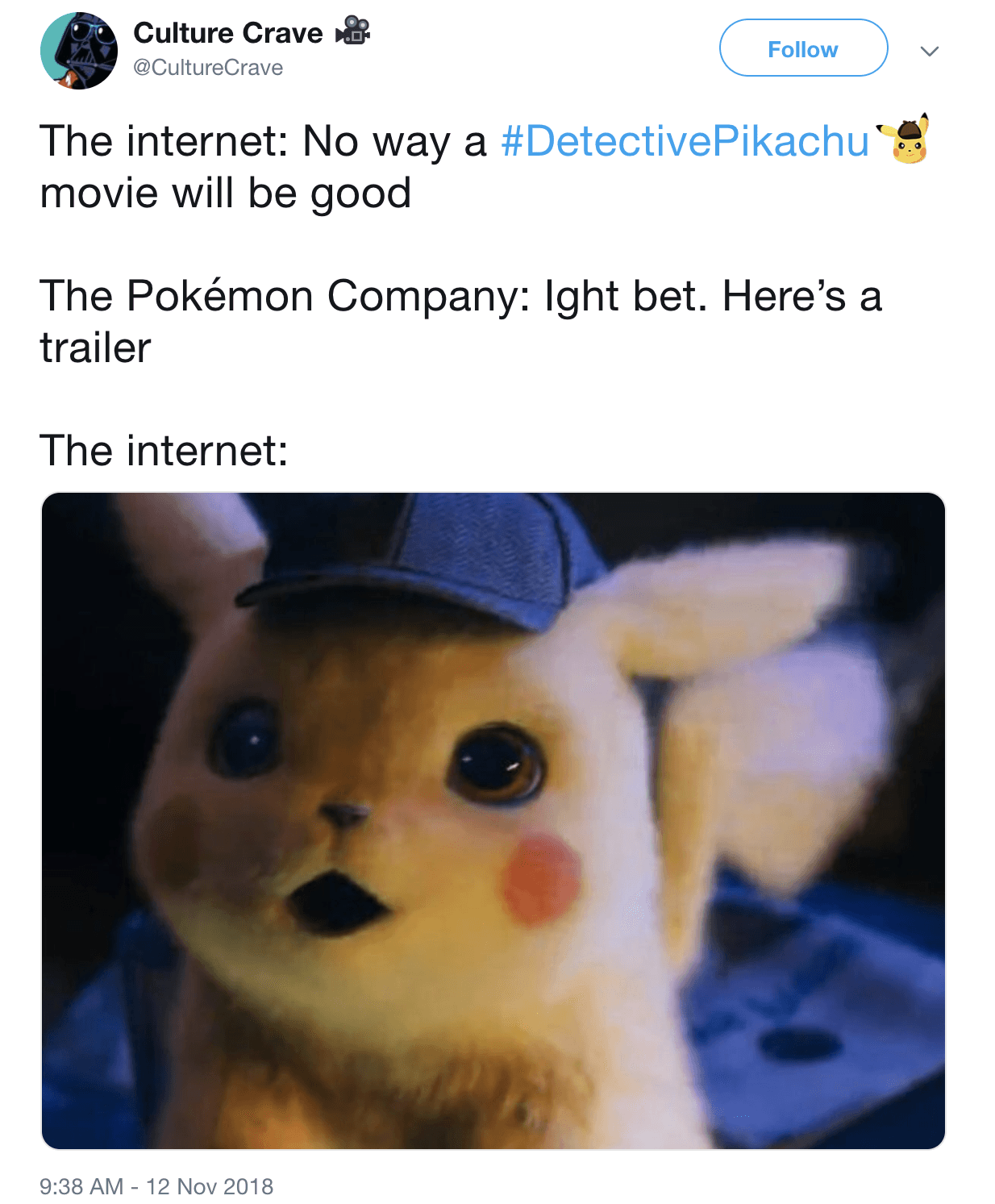 The First Trailer For 'Detective Pikachu' Is Out And People Are Losing It