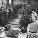 A Thanksgiving Feast For Scientists And Navy Seabees - 1964 on Random Pictures Of Thanksgiving Over Years
