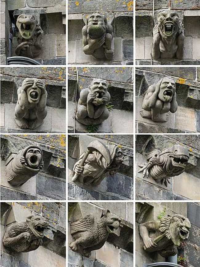 Not Every Building Sculpture I... is listed (or ranked) 2 on the list The Dark History Of Gargoyles, The Creatures That Inspired Your Favorite Childhood Cartoon