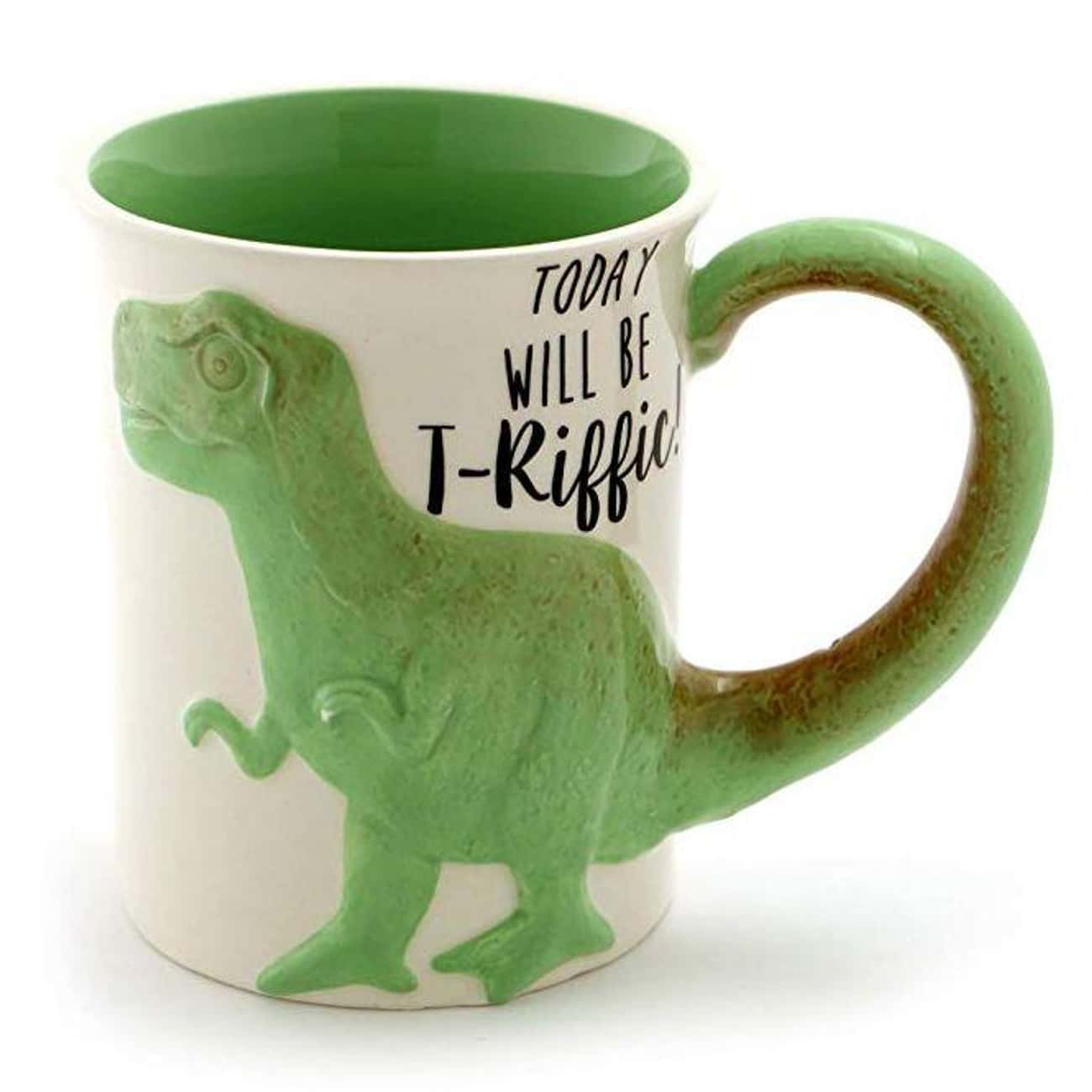 “Tea Rex” Stoneware Coffee Mug