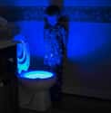 RainBowl Motion Sensor Toilet Night Light on Random Best White Elephant Gifts