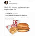 Forgive Us Our Trespasses, As We Forgive Those Who Trespass Against Us on Random Best Chick-Fil-A Memes