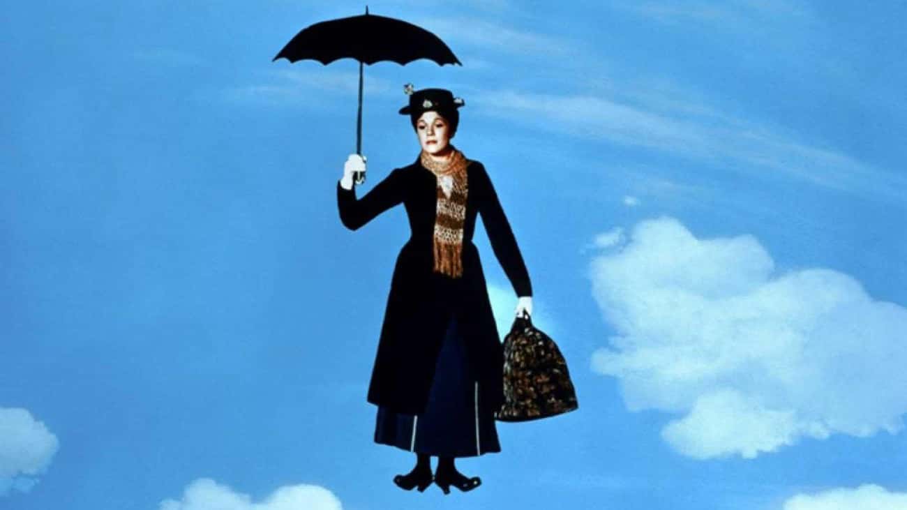 Julie Andrews Fell While Filming A Mid-Air Special Effect