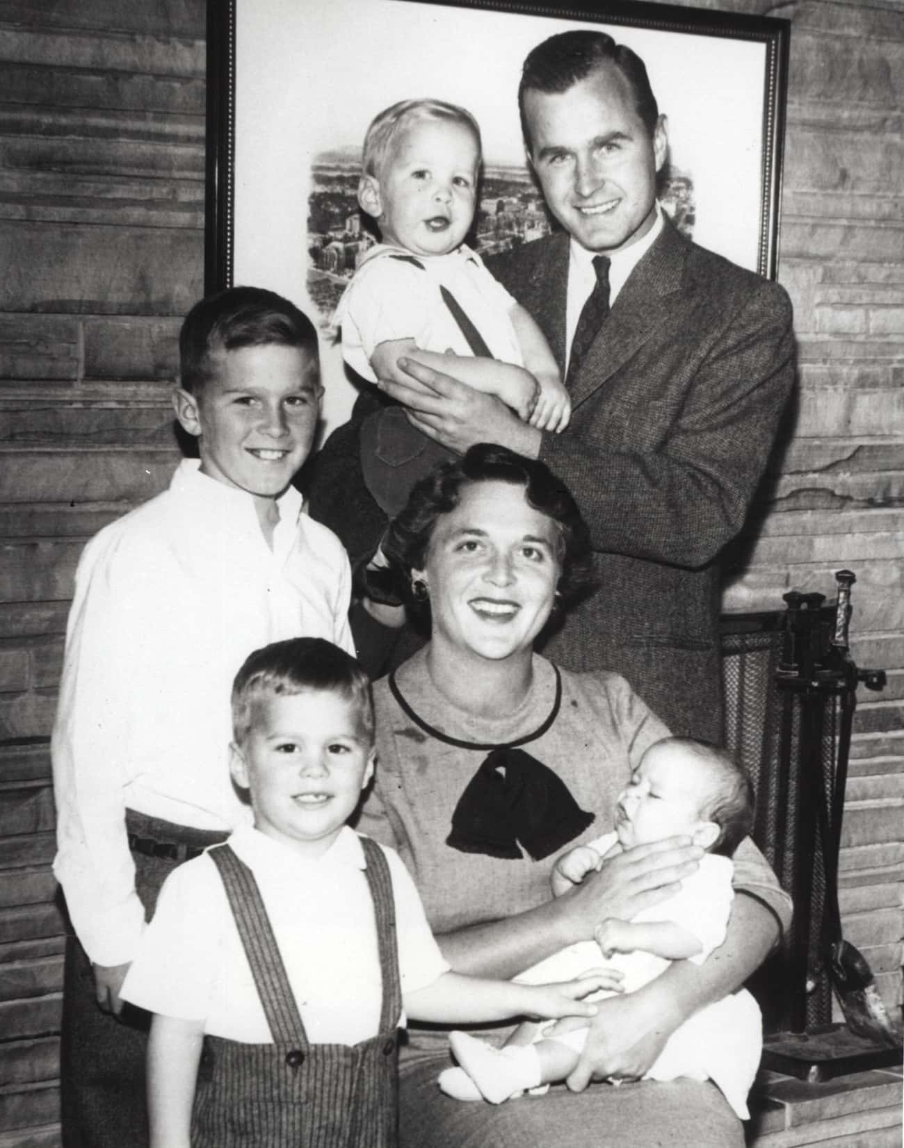 Bush Family Photo From 1956