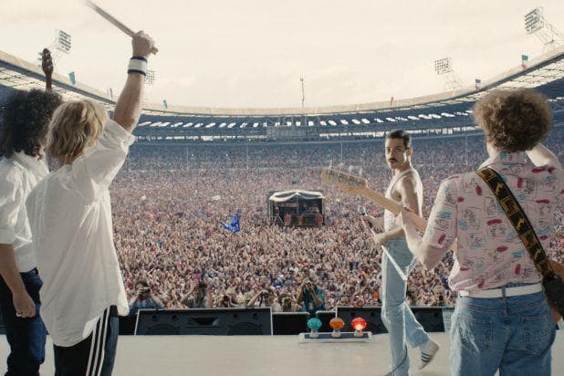 Random Bohemian Rhapsody Recreated Queen's Legendary Live Aid Performanc