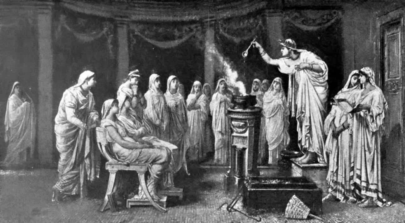 Vestal Virgins Were Buried Alive If They Broke Their Oath