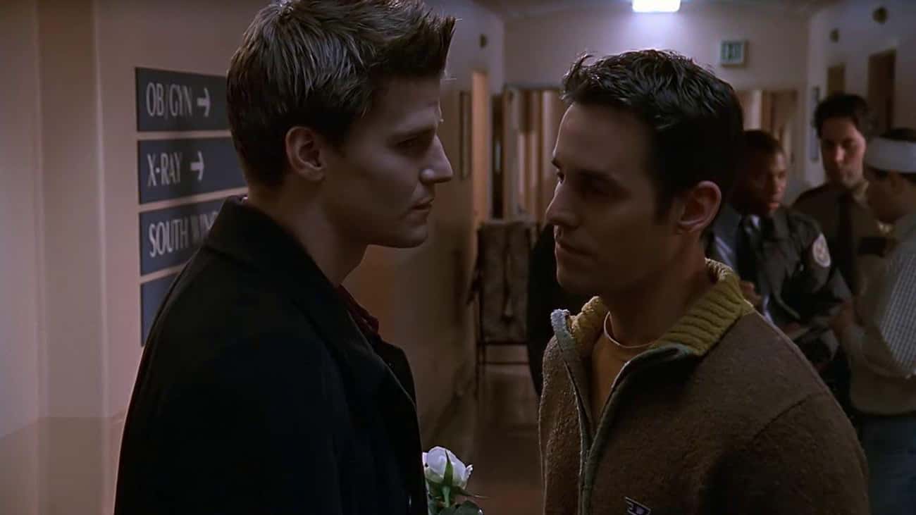 David Boreanaz Didn't Want Nicholas Brendon At The 'Buffy' Reunion Shoot