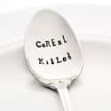 Cereal Killer Spoon on Random Holiday Gift Ideas For True Crime Lover