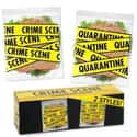 Caution Tape Sandwich Bags on Random Holiday Gift Ideas For True Crime Lover