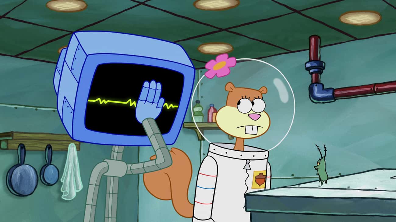 Sandy And Plankton Represent The Role Of Science In Different Economic Systems