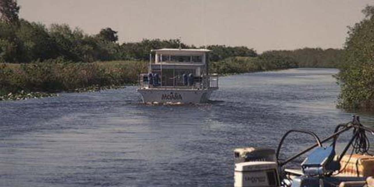The Houseboat Sequence Was Filmed In A 90-Foot Water Tank