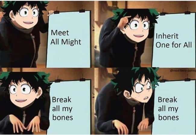 Random Funniest My Hero Academia Memes