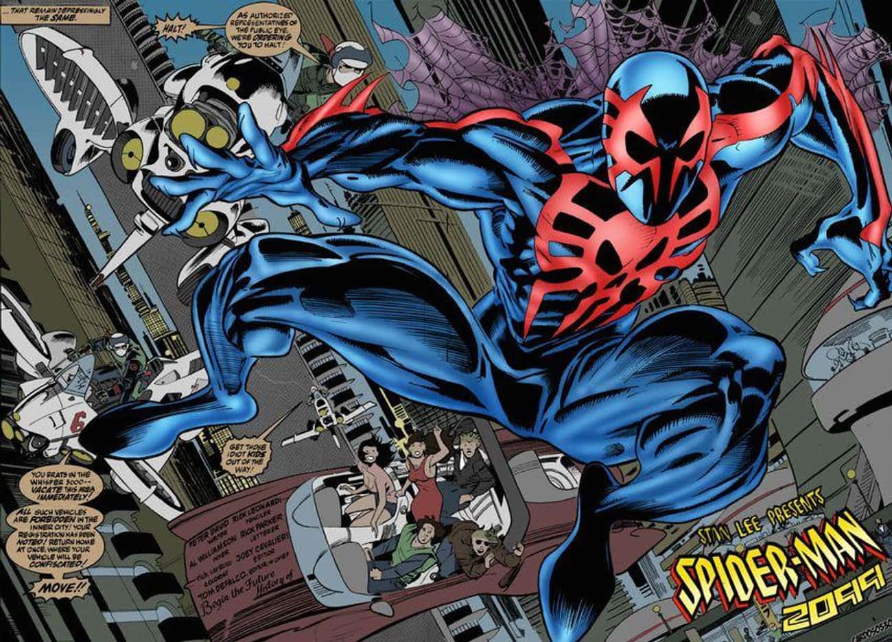 Spider-Man 2099's Origin Story Involves Corporate Intrigue, Mind-Altering Substances, And Genetic Experimentation