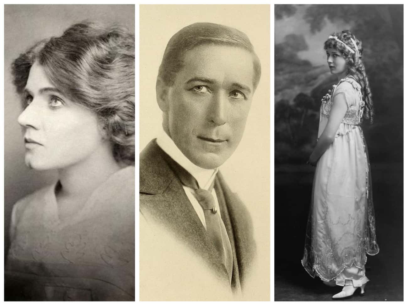1910s: Florence Lawrence, William S. Hart, And Mary Pickford