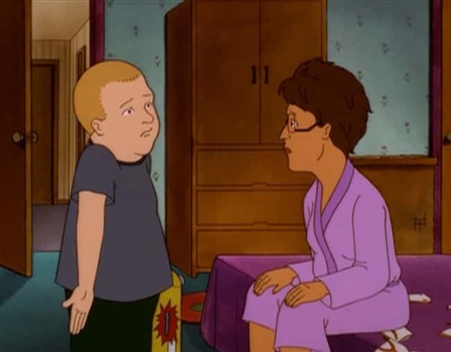Bobby Hill may be straight, but he's not at all narrow-minded. 