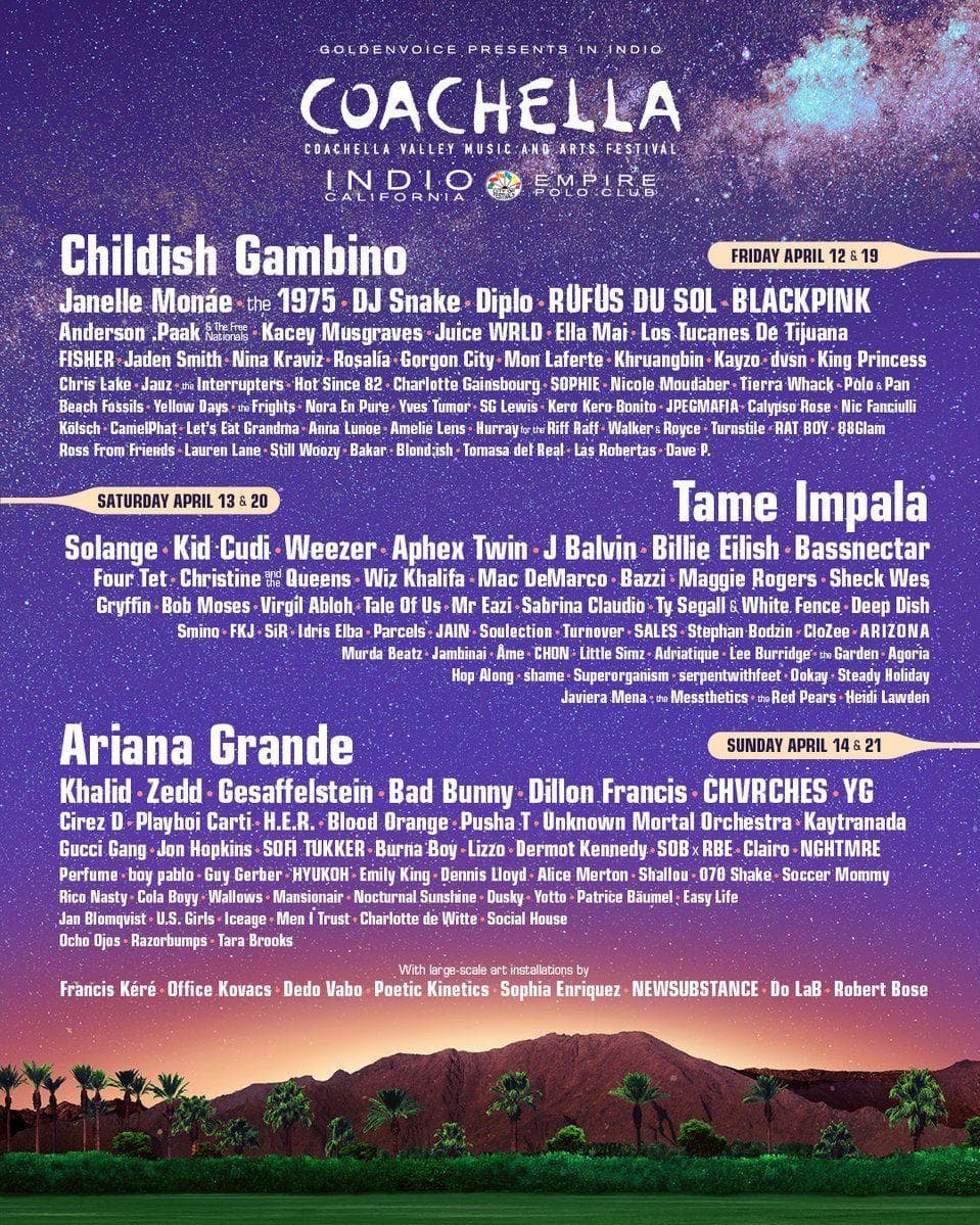 The Best Coachella Lineups of All Time, Ranked