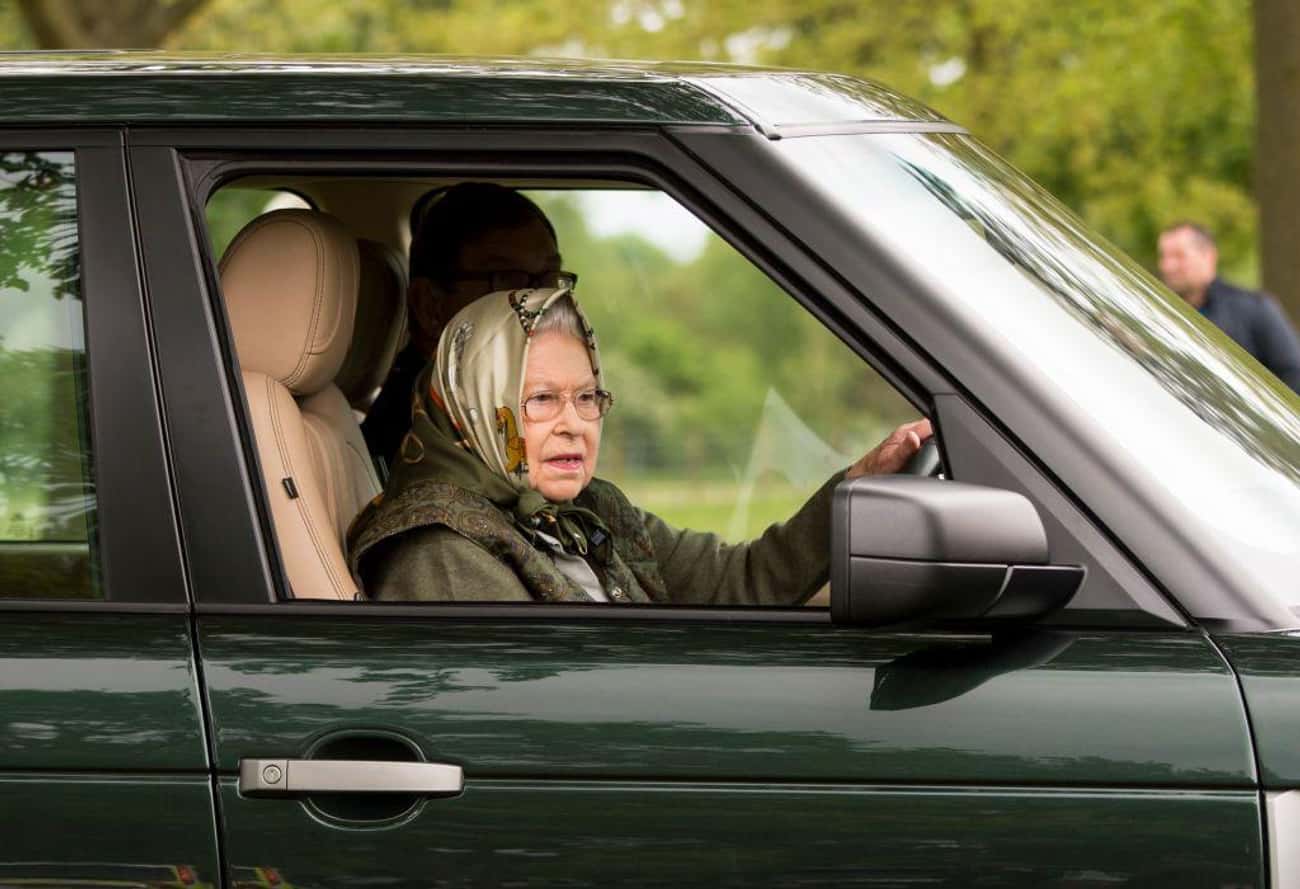 The Queen Is The Only Person In Britain Allowed To Drive Without A License