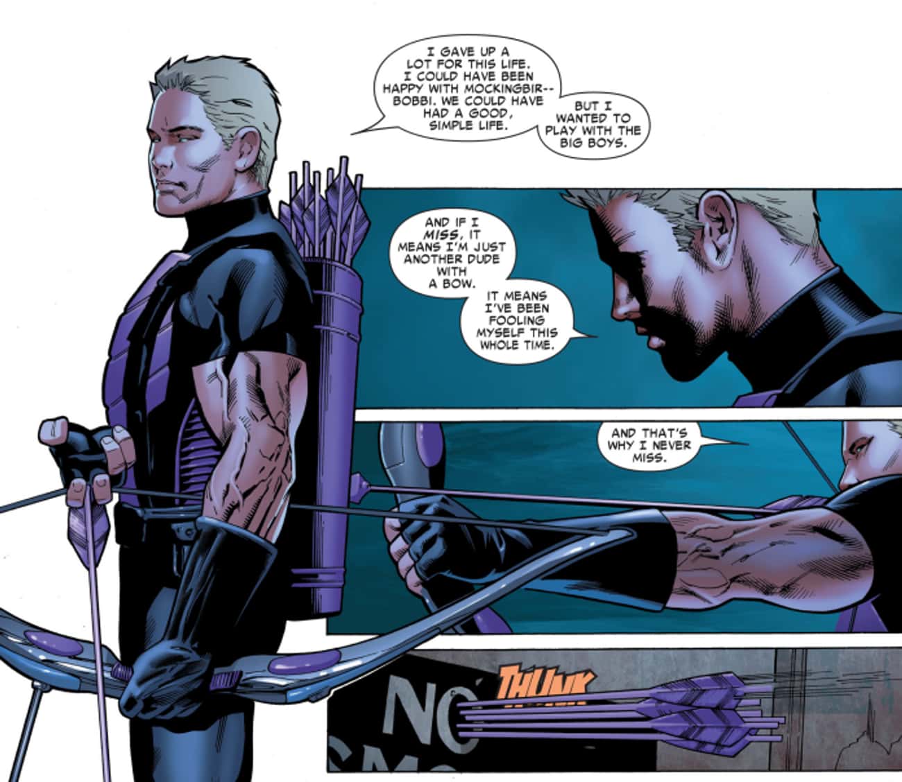 Hawkeye Holds Himself To A Ridiculously High Standard