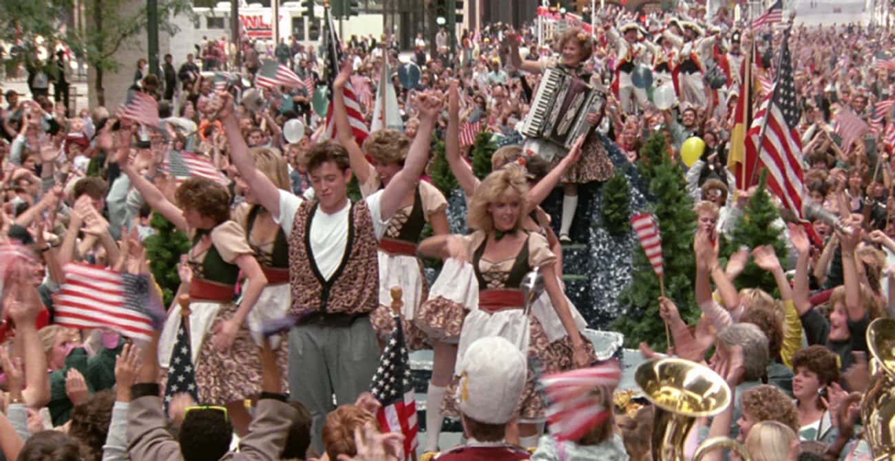 The Movie Shows The Annual Von Steuben Day Parade
