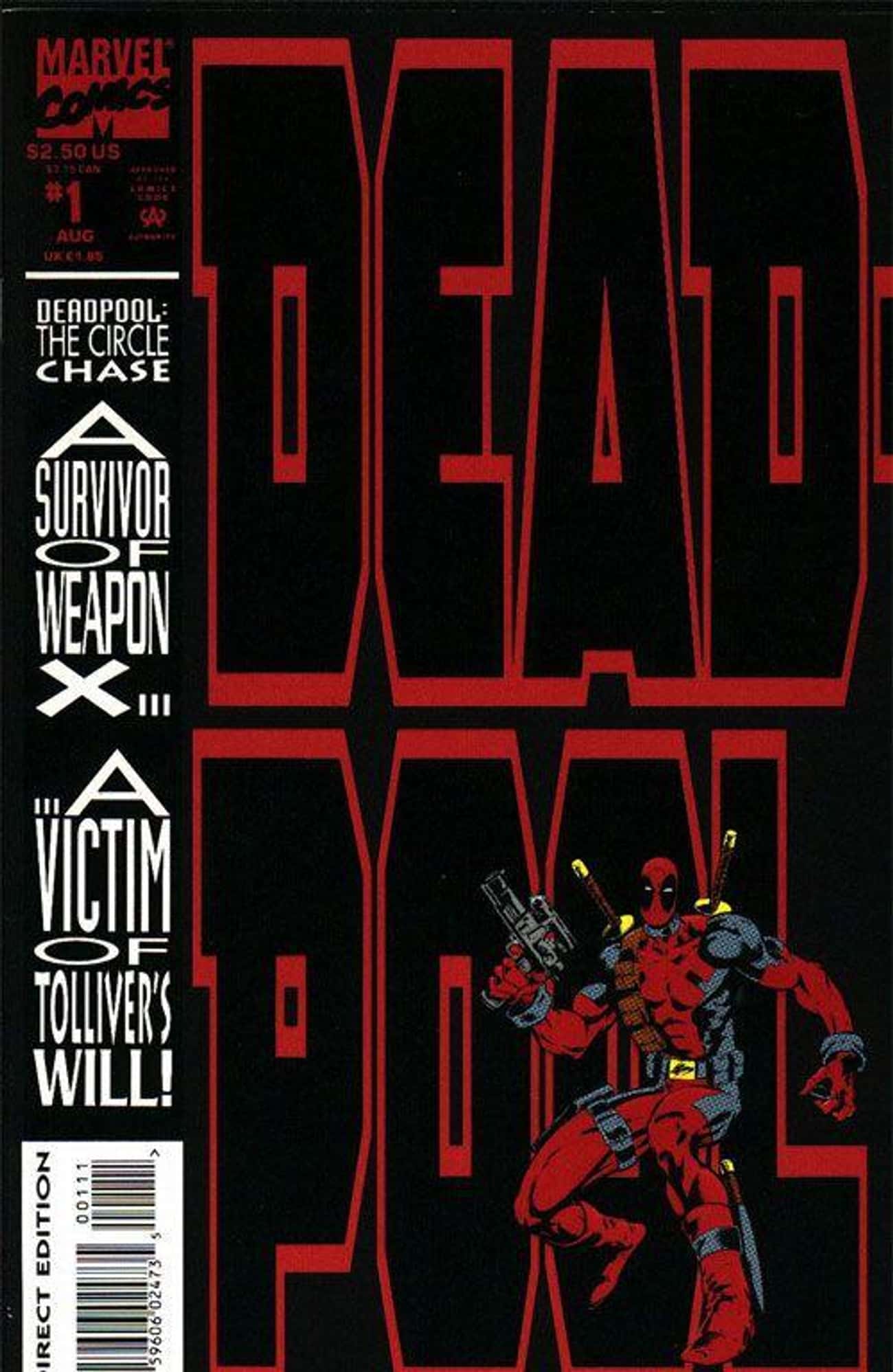 'Deadpool #1' (1993): $1,250