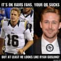 Pretty Boy Quarterback on Random Memes to Express Why Rams Fans Are Worst