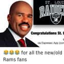 Another Steve Harvey Flub on Random Memes to Express Why Rams Fans Are Worst