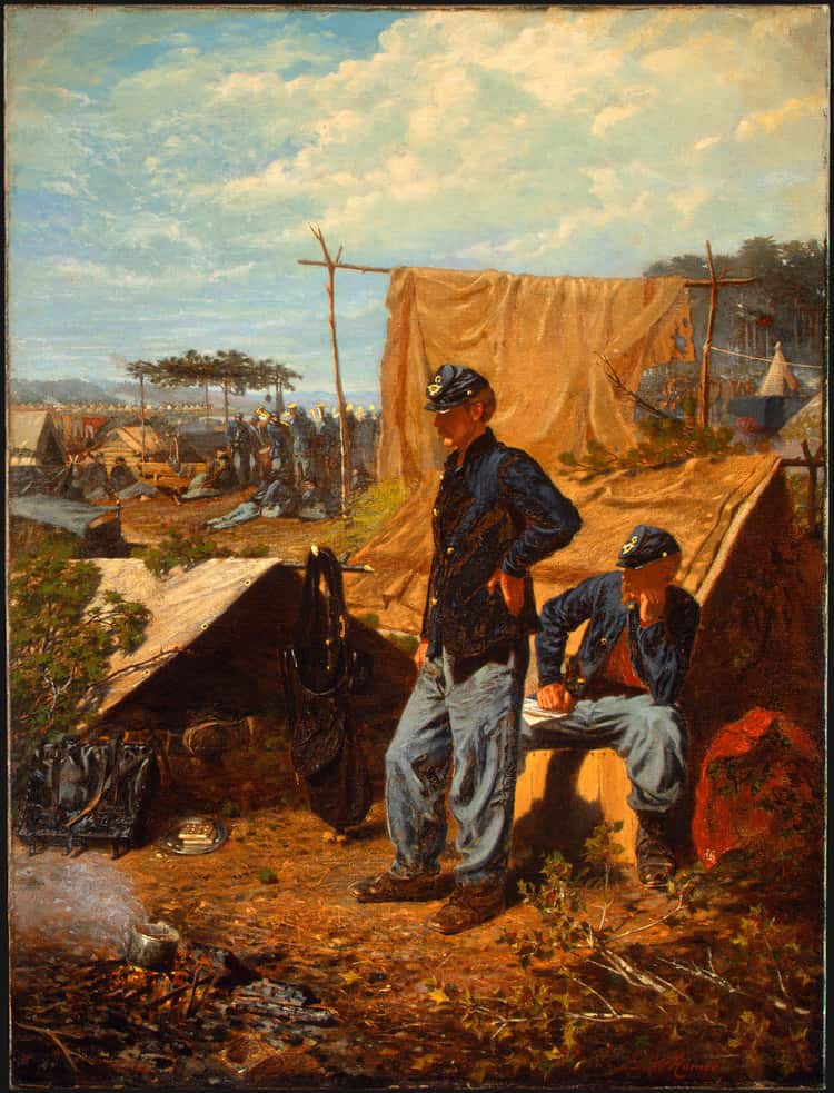 civil war battle paintings
