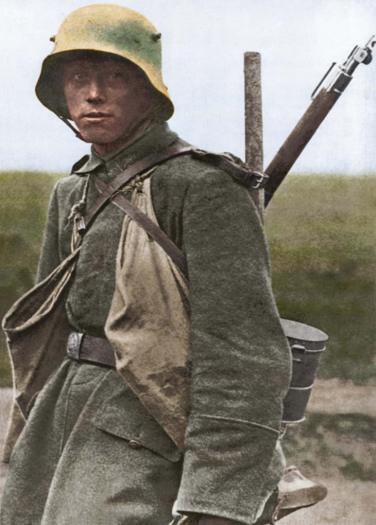 German Stormtrooper Somewhere On The Eastern Front, 1918