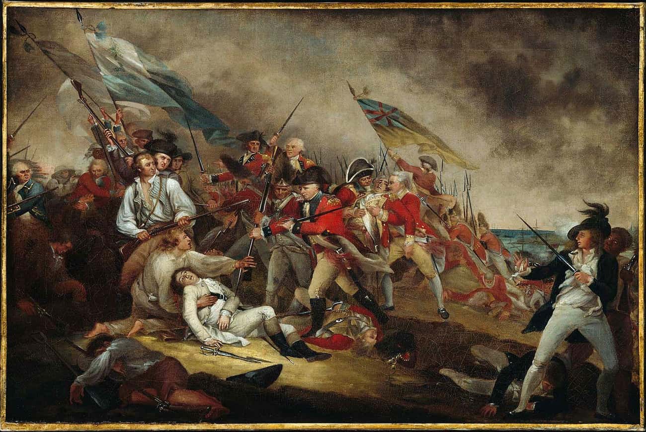 Death Of General Warren, Battle Of Bunker's Hill, June 17, 1775
